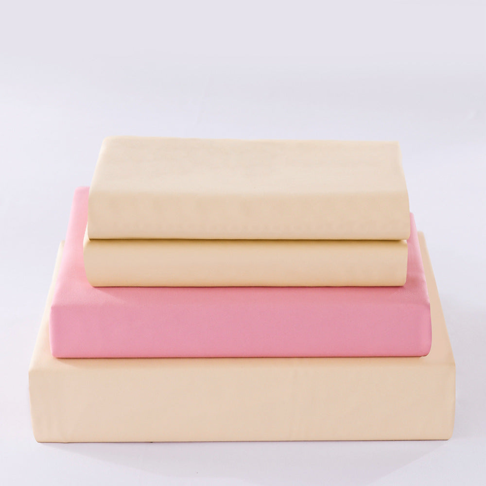 Solid Color Minimalist 3-Piece Bedding Set - Calm Cloud Bedding